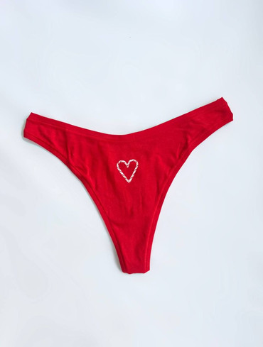 Трусики стрінги бавовняні Cotton Thong Panty